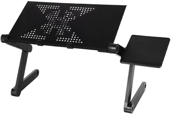 Masuta laptop reglabila si pliabila X8, cu suport pentru mouse