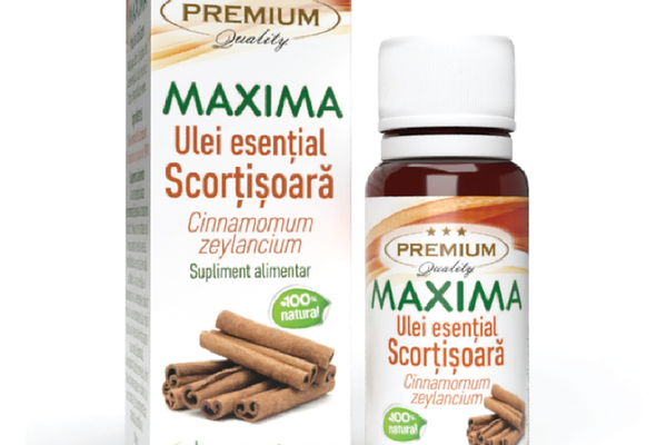 Ulei esential de scortisoara Maxima, 10 ml, Justin Pharma