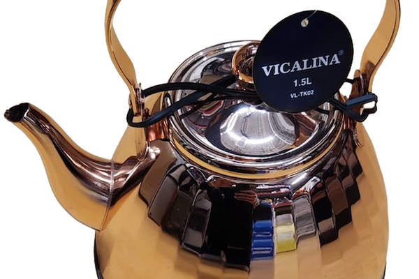 Ibric Ceai VL-TK02 Vicalina AURIU 1.5L cu Maner