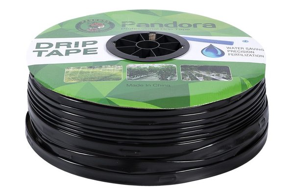 Banda de picurare Pandora GF-1002, 1000 metri, D 16mm, 6mil, 3L/h, 20cm distanta picuratori