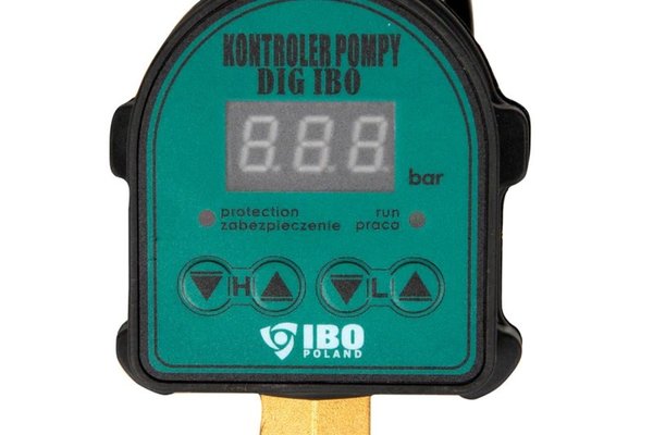 Presostat Electronic pentru Pompa Submersibila IBO Dambat DIG-IBO, 0-10 bar, 1.5 kW, 220 V cu Protectie la Suprasarcina si Functionare Uscata