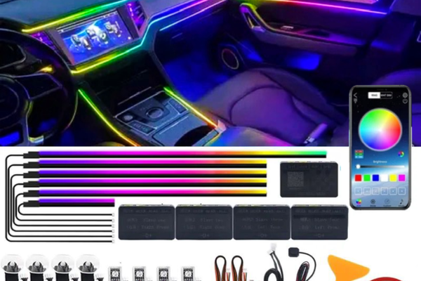 Banda Symphony 18 in 1 lumina ambientala auto RGB dinamice