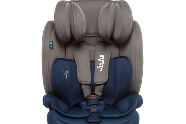 Scaun auto Juju Safe Rider i-Size gri-bleumarin
