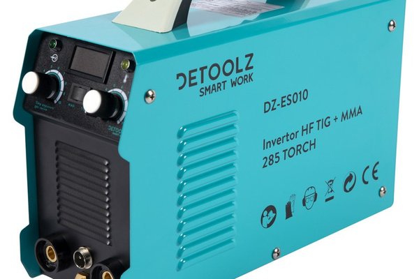Aparat sudura, invertor HF TIG/MMA 285 TORCH, Detoolz DZ-ES010, 285A, diametru electrod 1.6-4mm