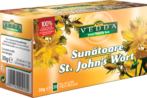 Ceai Vedda cu Sunatoare - 20 Plicuri a 1.5g pentru Relaxare