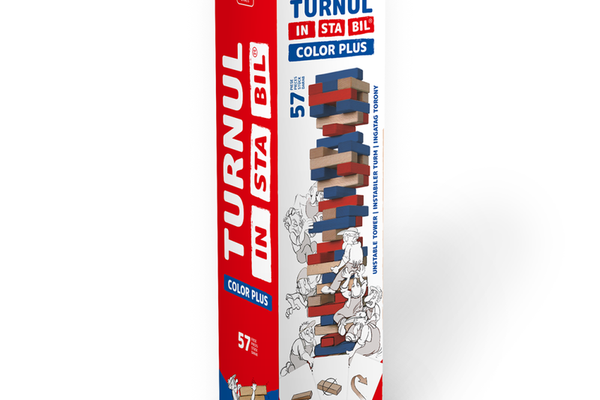 Turnul Instabil Color Plus - Joc de indemanare vibrant