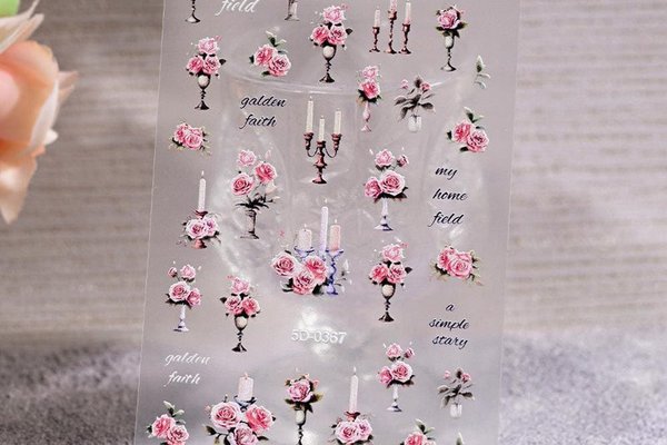 Sticker Decor Unghii 5D-0367 - Everin