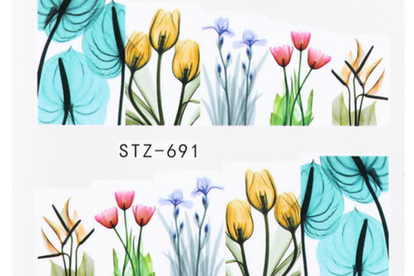 Tatuaj decor unghii STZ-691