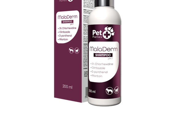 VetFood, MalaDerm Shampoo, 200 ml