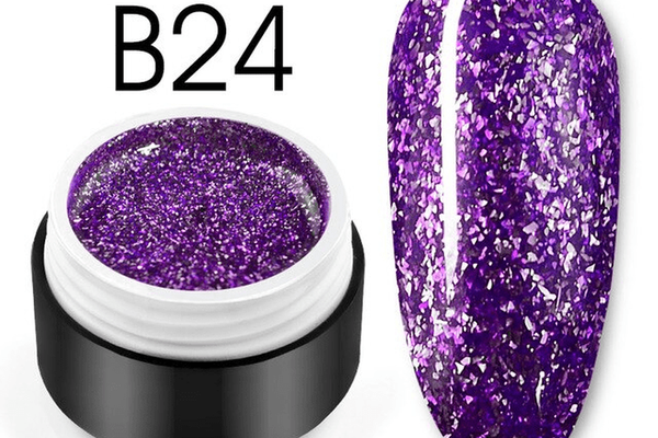 Shiny Platinum Color Gel B24 - B21
