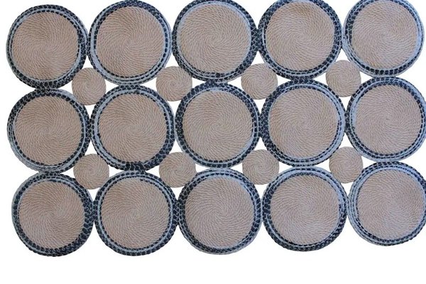 Covor iută Bolero Homs, 90X150 cm,10017-1
