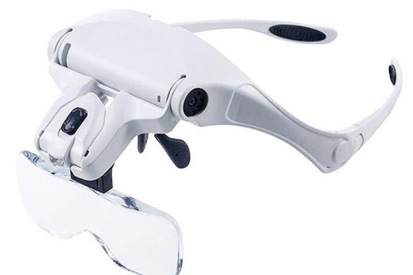 Ochelari cu Lupa si Led 9892B2 - 5 LUPE