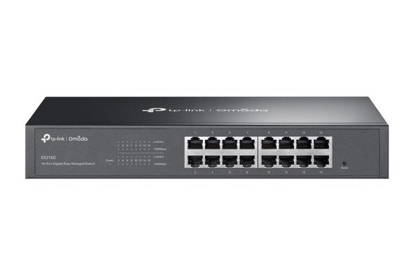 Omada 16-Port Gigabit Easy Managed Switch - 16 Gigabit RJ45 Ports
