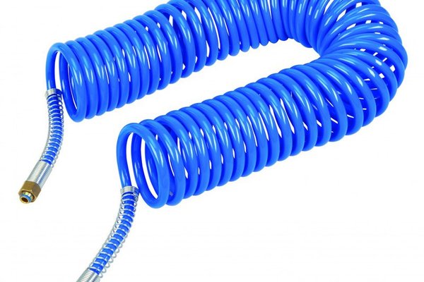 Furtun Spiralat 15 Metri 8 x 5 mm pentru Aer Comprimat