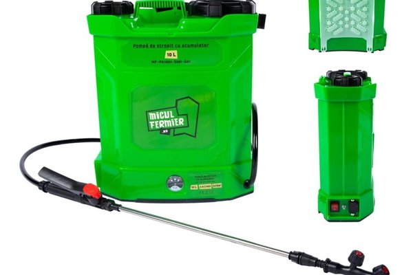 Pompa de stropit cu acumulator, Micul Fermier, capacitate 20 litri