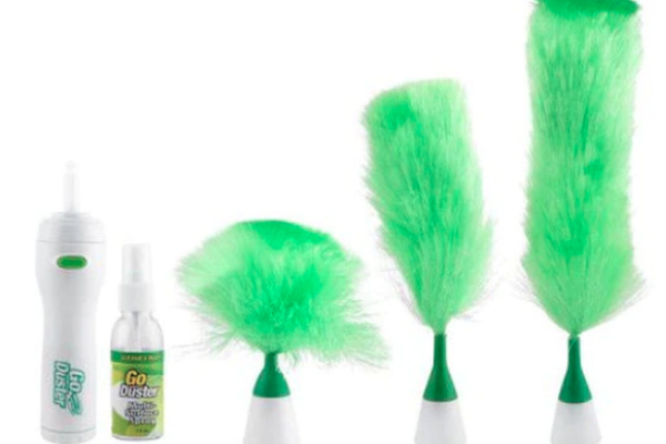 Pamatuf curatare praf electric rotativ cu 250 rpm Set GO DUSTER