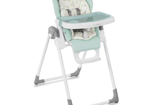 Scaun de masa si Balansoar Jane Mila 2 in 1, Transformabil si Multifunctional, Husa din Imitatie Piele, 0 luni+, Certificat EN 14988:2017 + A1:2020, EN 12790:2023, Colectia Iris