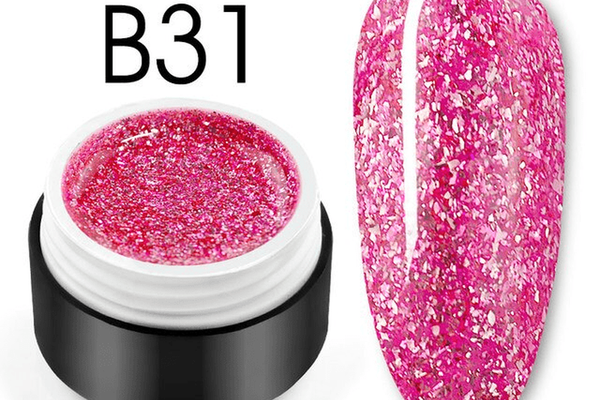 Shiny Platinum Color Gel B31 - B21