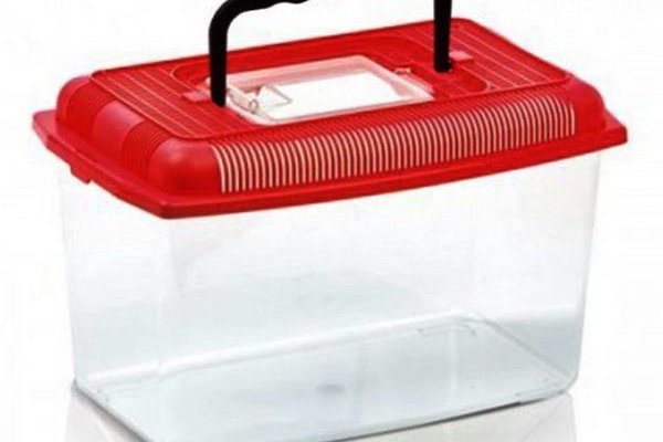 Acvariu Plastic Ariel Mediu, 28x17.5x17.5 cm, 5 l