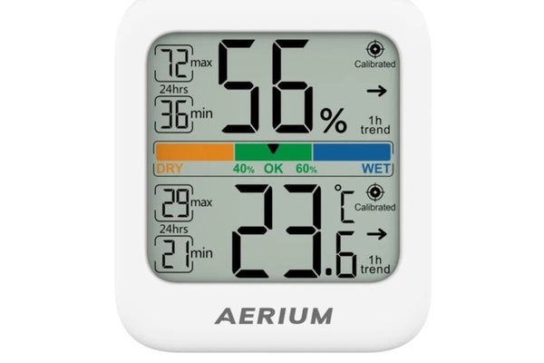 Monitor de temperatură și umiditate a aerului AERIUM T33 DUAL