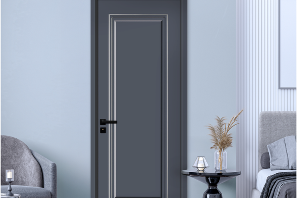 Usa Interioara KM 460 din MDF Reversibila cu Toc Inclus, Gri Antracit, 80 x 200 cm