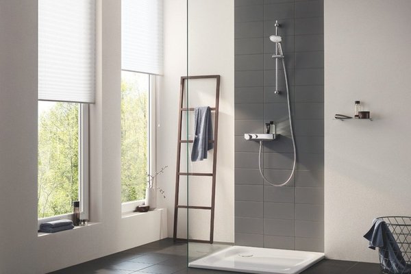Baterie dus cu termostat Grohe SmartControl cu set de dus inclus,bara 900 mm - 34721000