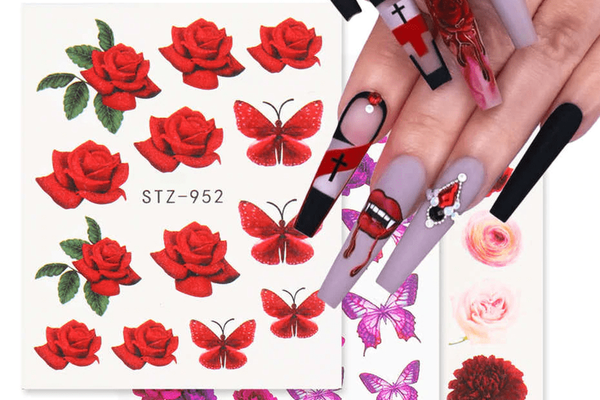 Tatuaj decor unghii STZ-952