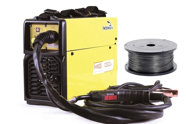 Aparat Sudura Mig Mag Intensiv MIG 130s + rola de sarma flux 1kg