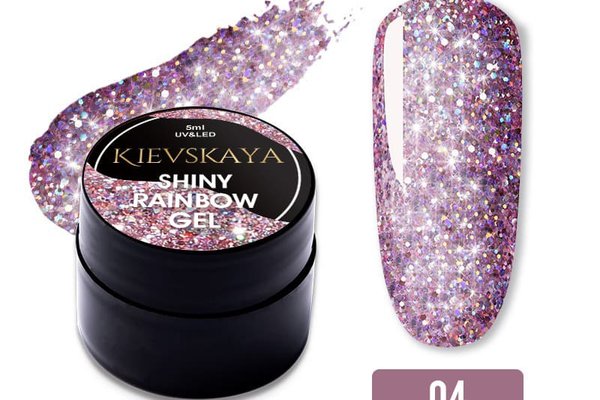 Shiny Rainbow Color gel KIEVSKAYA- 04 - Everin