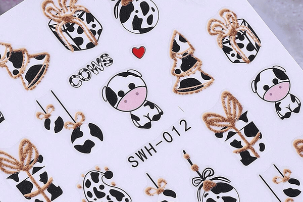 Sticker decor unghii model iarna/Craciun SWH-012 - Everin