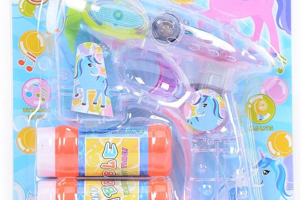 Jucarie pistol de facut baloane Unicorn