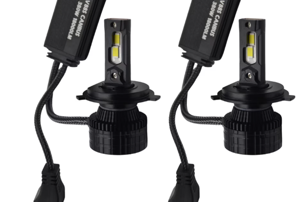 Set 2 becuri auto LED H1 V88S - 380W, 6000K, Canbus, 18000lm