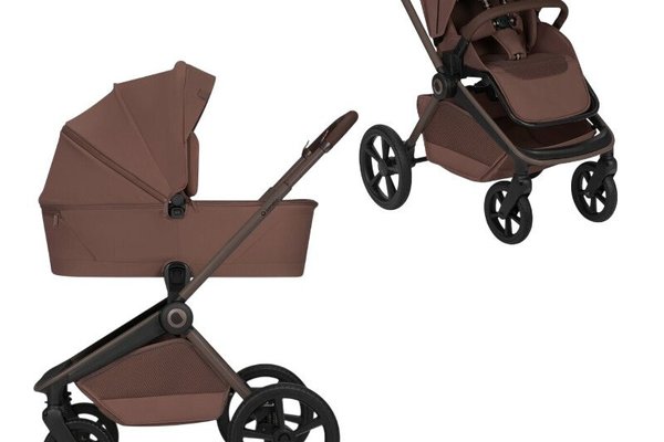 Carucior 2 in 1 Lionelo Freya - Landou si Carucior Sport Pliabil, Reglabil, Compatibil cu Scoici Auto