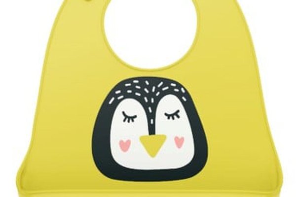 Bavetica silicon Coccorito Pinguin galben