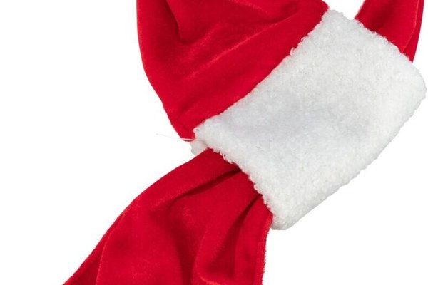 Trixie, Esarfa Caini, X-Mas, Rosu/ Alb, 927332, 70 cm