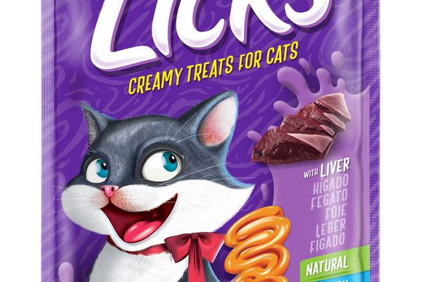 Dr Zoo Licks, recompense pisici, Ficat, 4x15 g