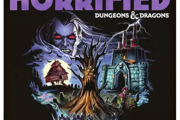 Horrified: Dungeons & Dragons Ravenloft - Joc de Strategie cu Monstri Iconici