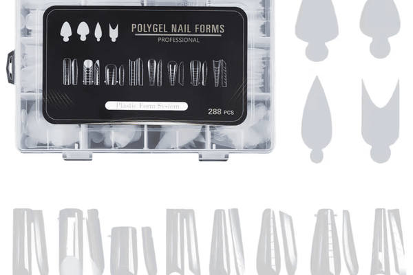 Set Tipsuri Reutilizabile 8 Forme Diferite si French Pads din Silicon - PAD-288