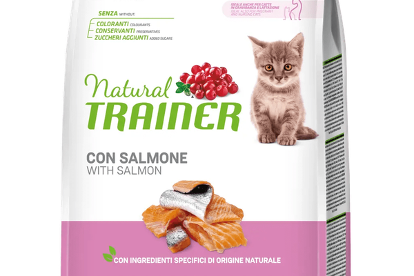 Hrana Uscata pentru Pisoi Natural Trainer Kitten cu Somon, 1.5 kg