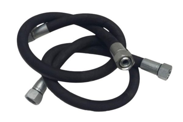 Furtun Hidraulic Sertizat 2SN pentru Tractor U445, U650, L=700mm, 2 Insertii Metalice
