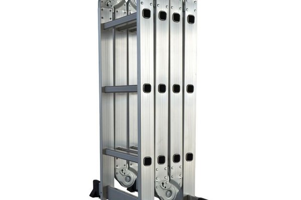 Scara multifunctionala din aluminiu cu balama MESTERINO TOOLS MTJL201-4X3, 3.61 metri, capacitate 150 kg