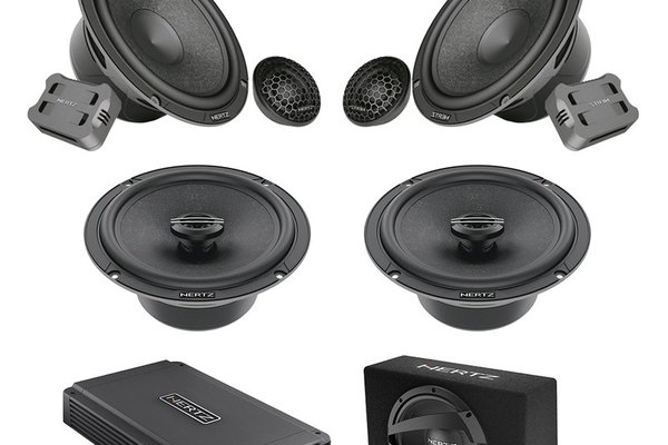 Pachet Difuzoare Auto cu subwoofer Toyota Avensis 2 2003-2009 Hertz Cento 1500 W