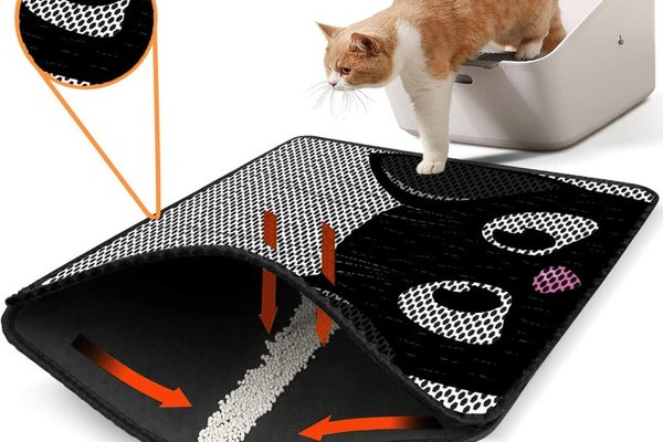 Covoras pentru litiera pisici Nrszn0146 Multicolor 45x60 cm
