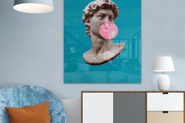 Tablou din sticlă temperată CAM3711 Multicolor 40x60 cm