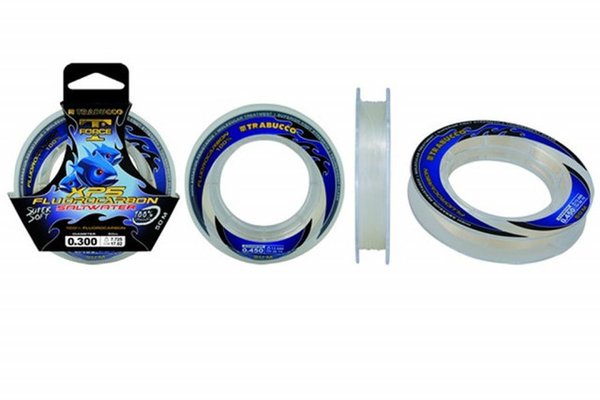 Fir Fluorocarbon T-Force SW 50m de la Trabucco (Diametru: 0.45 mm)