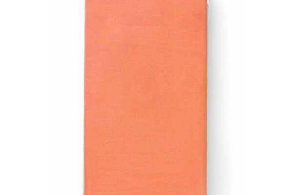 Cearceaf cu elastic Bocioland, Pentru patut, Din 100 bumbac jersey, 120x60 cm, 0 luni+, Coral