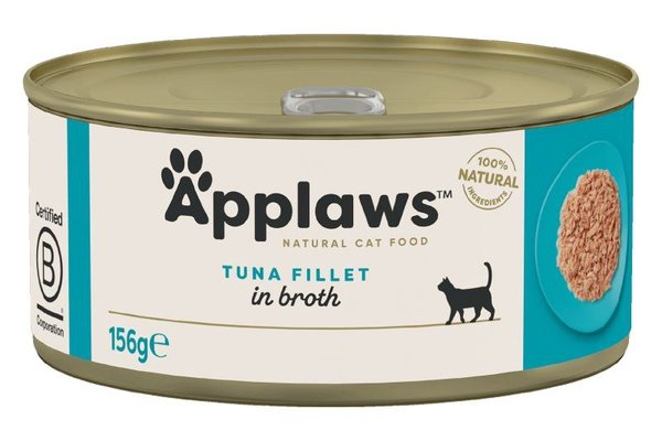 Applaws Tuna Fillet, conserva, 156 g