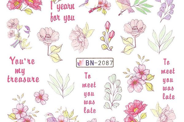 Tatuaj decor unghii BN-2087