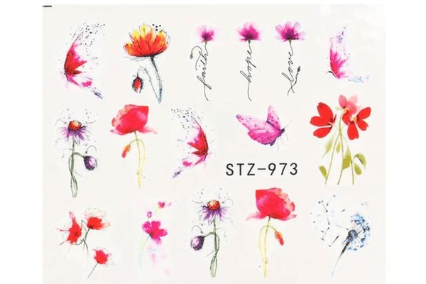 Tatuaj decor unghii STZ-973