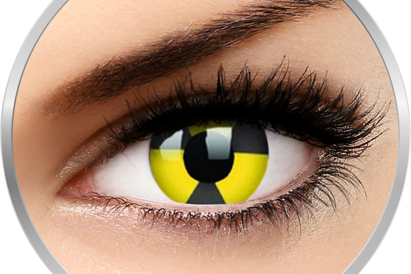 Phantasee Fancy Radiate 365 - Lentile Colorate Galbene pentru Halloween